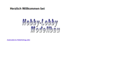 Desktop Screenshot of hobby-lobby-modellbau.com